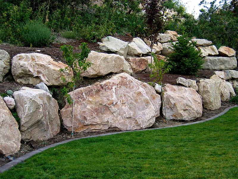 landscaping boulder